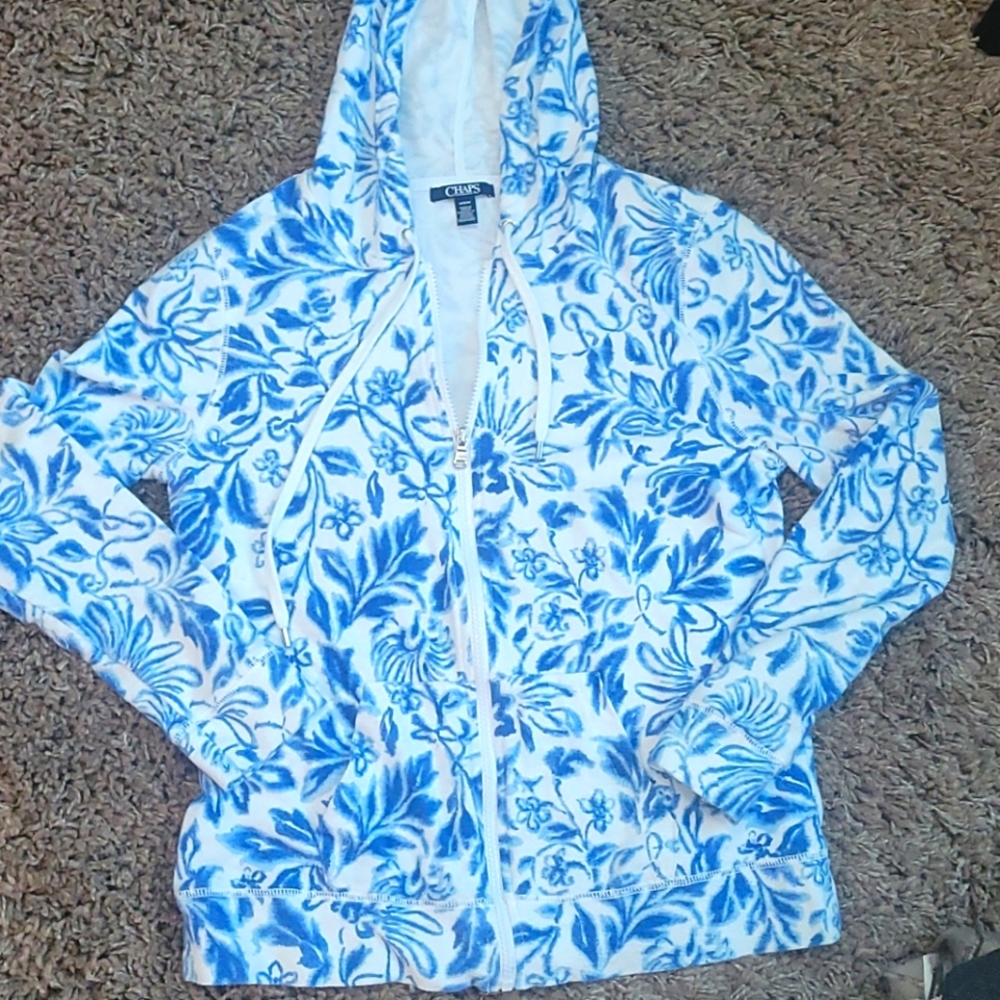 Chaps hooded zip up jacket